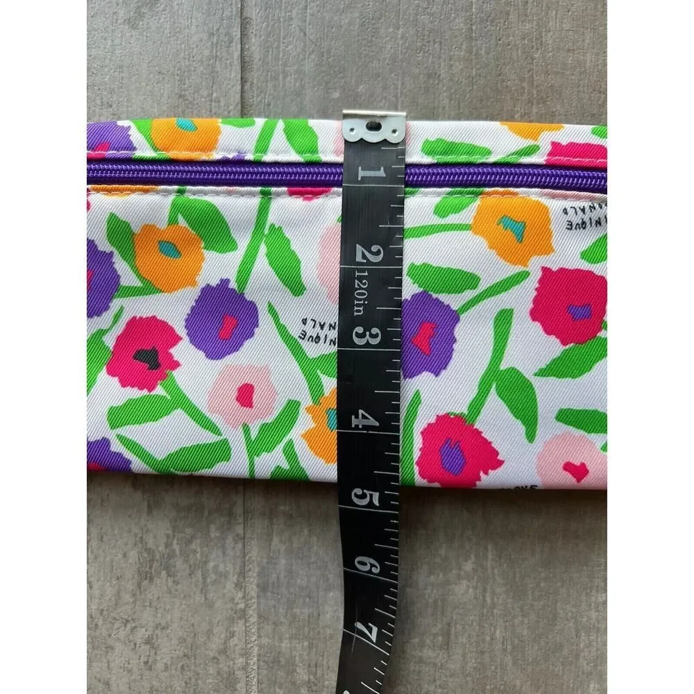Clinique x Donald Cosmetic Makeup Bag NEW Travel Case Pouch Purse Organizer Zip